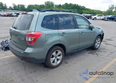 2016 Subaru Forester 2.5I Premium z USA, uszkodzony, nr VIN JF2SJAFC7GH491600